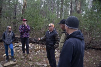 Tony tells us about fossicking