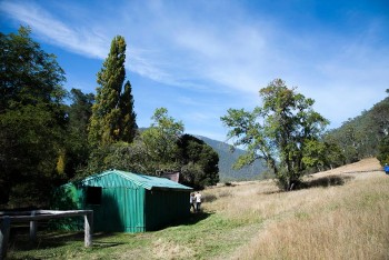 Arrival at Wonnangatta Hut