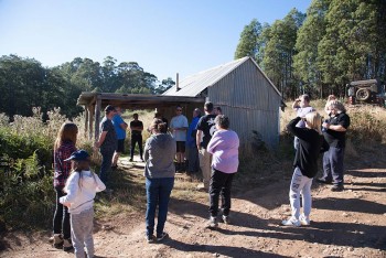 Our group at Grant Hut